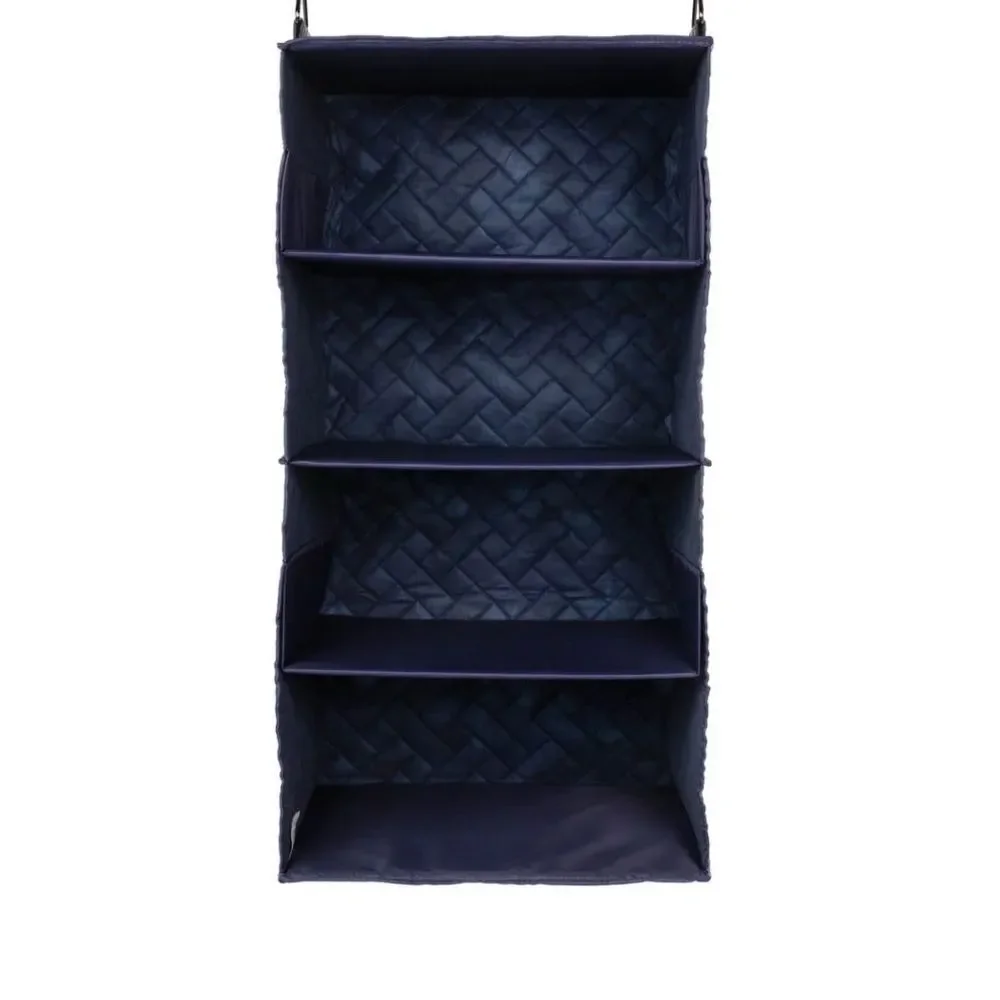 New With Tags Lug Hitch Convertible Hanging Organizer in Love Stripe Black